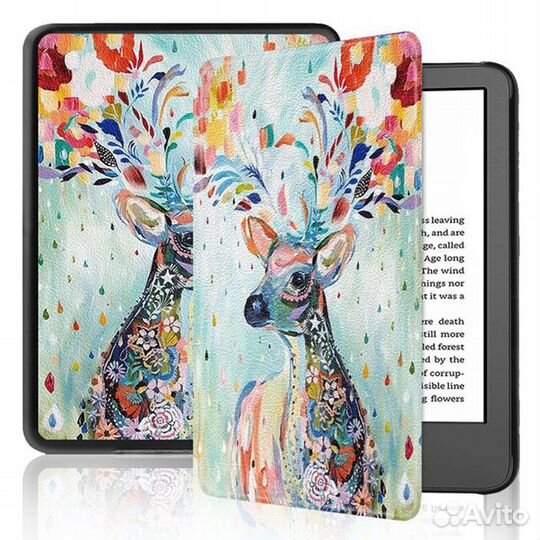 Amazon Kindle 11 Обложка картинка Олень