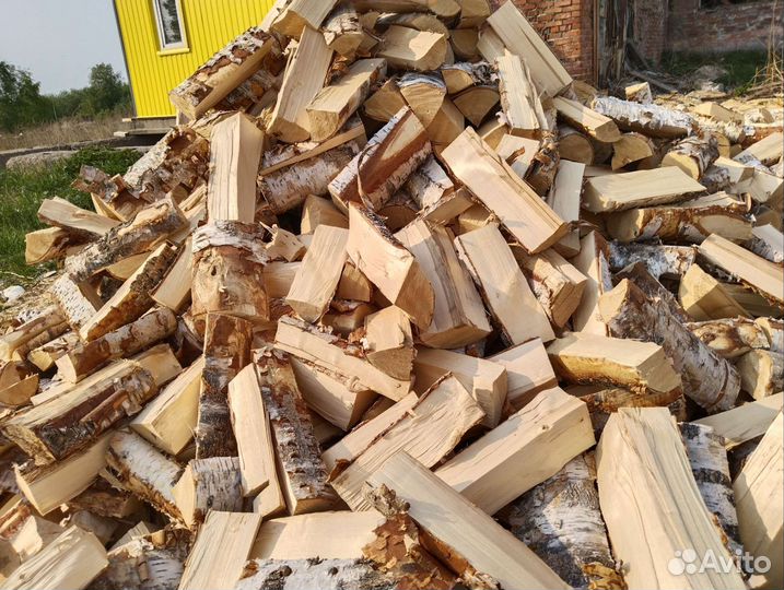 Дрова березовые колотые Горный Щит