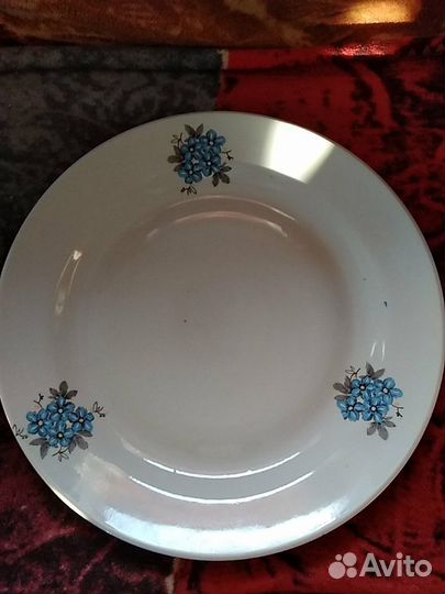 Большое блюдо, набор бокалов