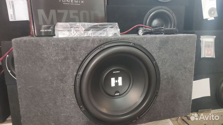 Сабвуфер Alphard Hannibal 12 с усилителем