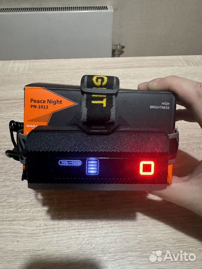 Самый мошный Налобный фонарь