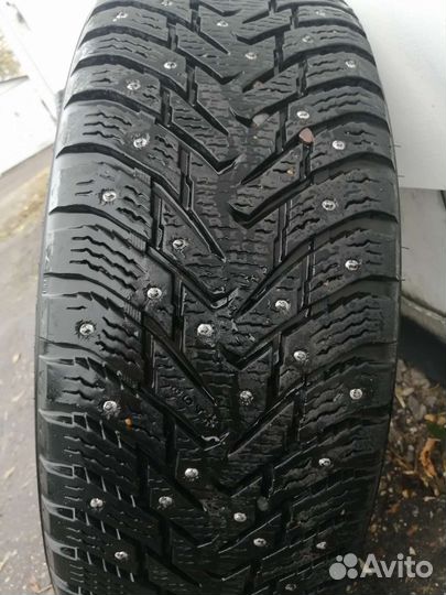 Колеса на Nissan x trail r17, шипованные