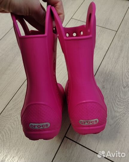 Резиновые сапоги crocs c12