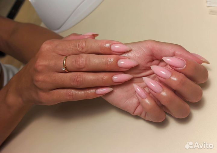 Маникюр, гель лак, наращивание