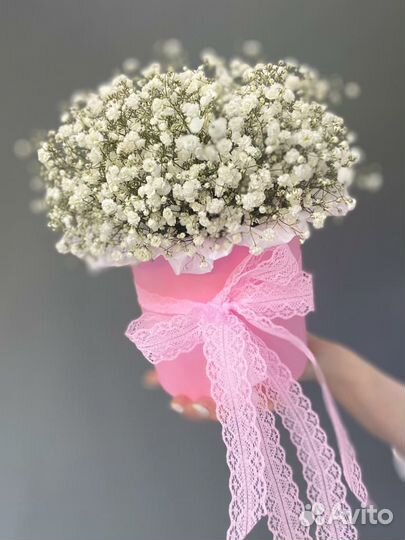 Коробка из гипсофилы