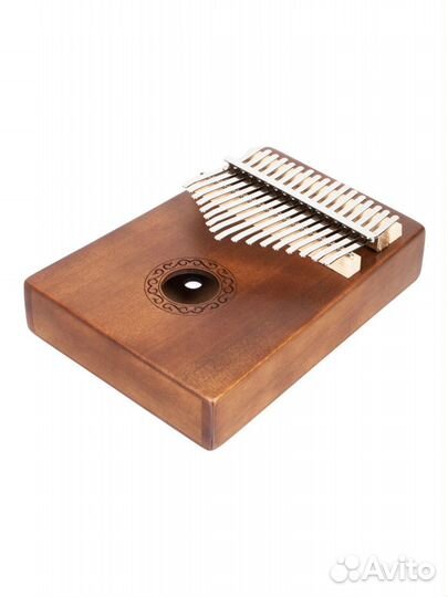 Калимба 17 коричневая