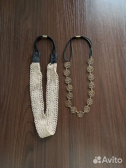 Повязка-ободок для волос на резинке