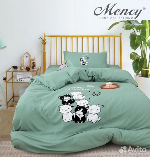 Детское постельное белье (Хлопок/Жатка)