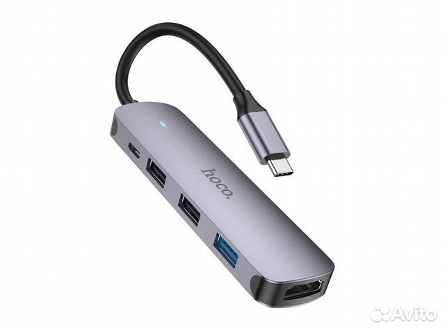 USB-хаб 3.0 на 5 портов Hoco HB27