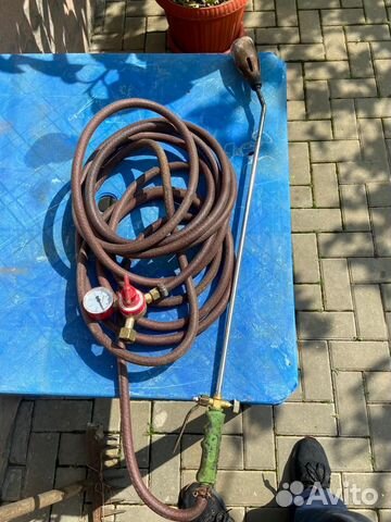 Газовая горелка со шлангом и редуктором на баллон купить в Ростове-на ...