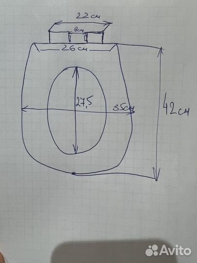 Сиденье для унитаза с микролифтом новое