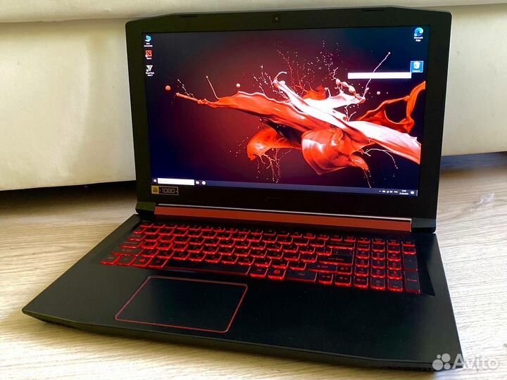 Игровой Acer nitro 15.6 GTX1050/I5