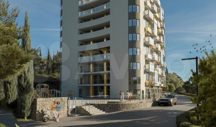 2-к. квартира, 76,4 м², 4/9 эт.