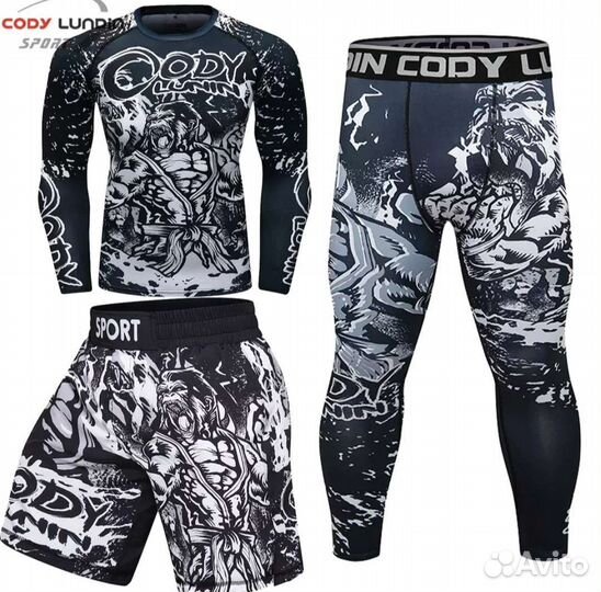 Рашгард мужской 3 в 1