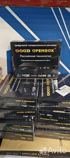 Приставка цифрового телевидения DVB-T2 новая