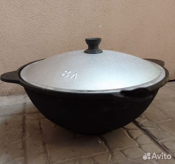 Казан 8 литров и печь