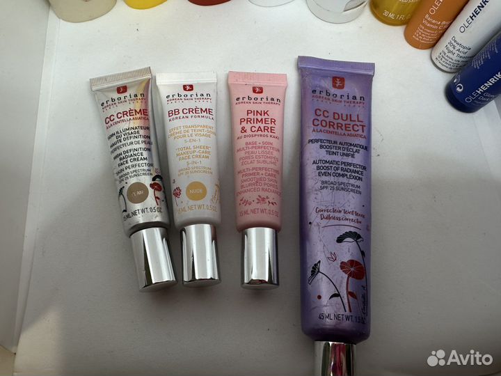 Косметика и уход Erborian и Olehenriksen