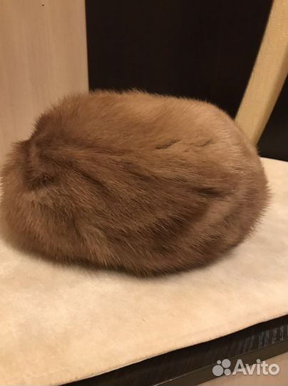 Шапка из меха норки