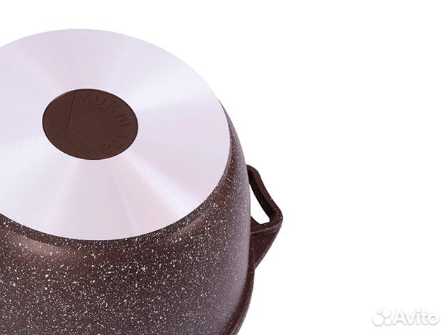 Кастрюля с антипригарным покрытием со стеклянной