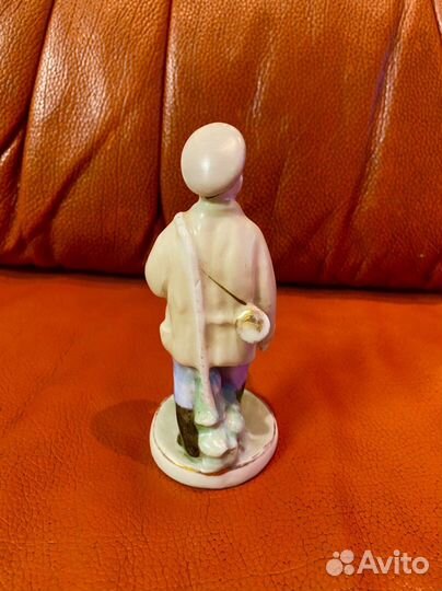 Фарфоровая статуэтка Пастушок СССР