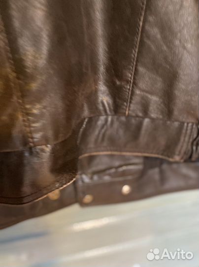 Кожаная куртка мужская