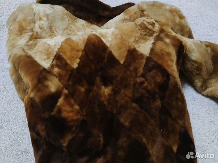 Шуба мутоновая 44 размер