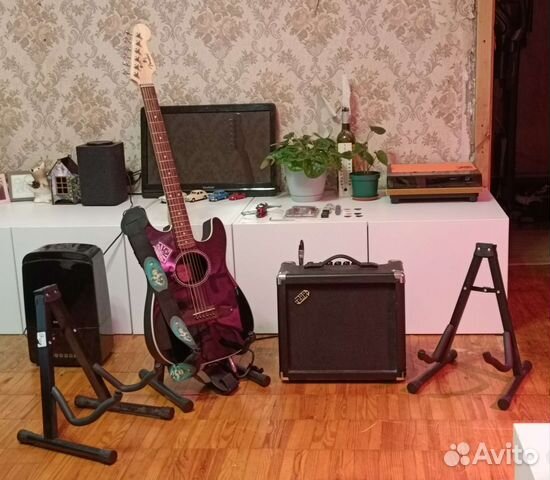 Fender Stratacoustic Black