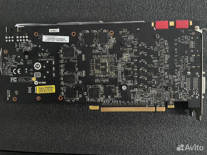 Видеокарта nvidia geforce gtx 970 MSI
