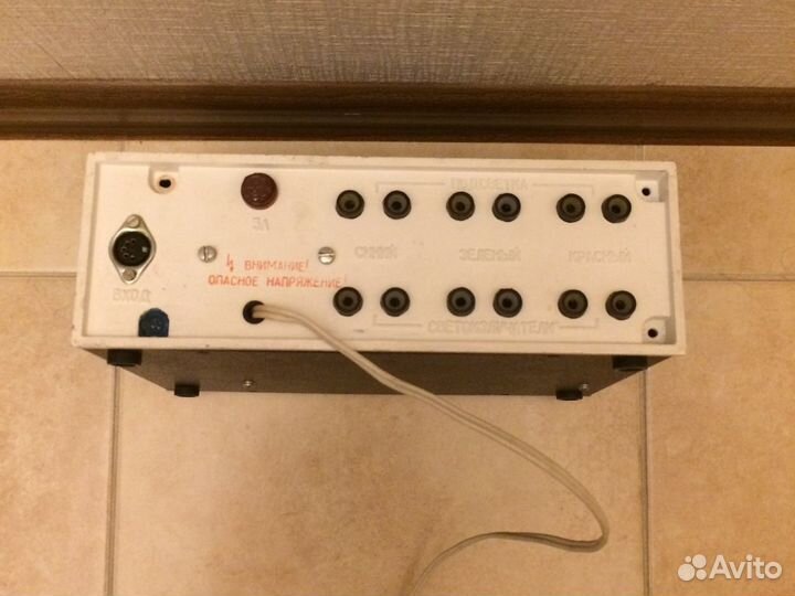 Цветомузыка «Электроника цм-301»ссср