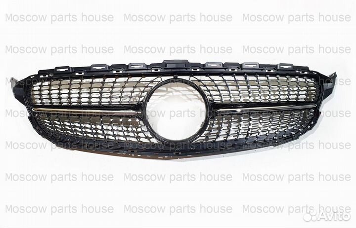 Mercedes W205 решетка радиатора Diamond Black