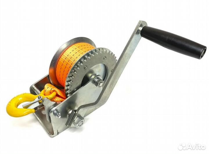 Лебедка ручная барабанная для прицепа