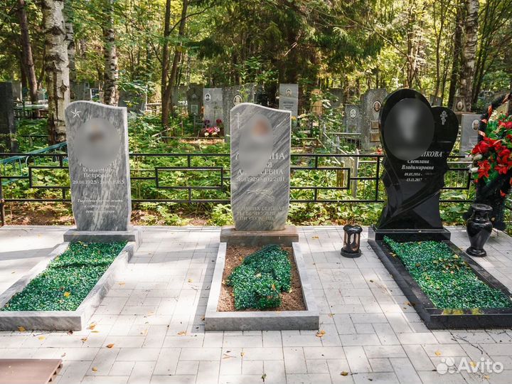 Установка памятников под ключ