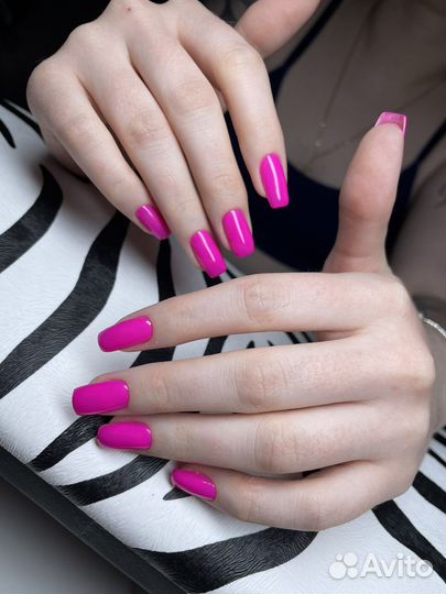 Маникюр с покрытием гель-лаком