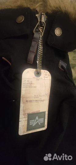 Парка мужская alpha industries