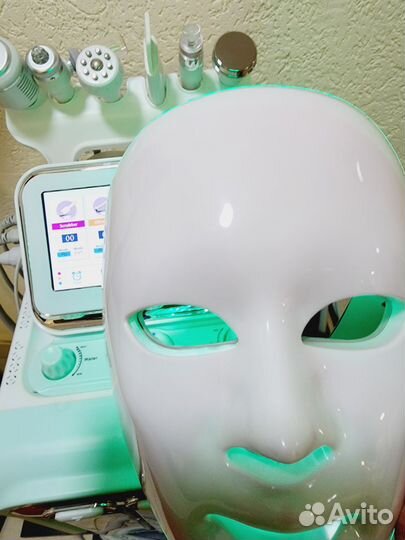 Аппарат 7в1 nova H2O2 LED mask