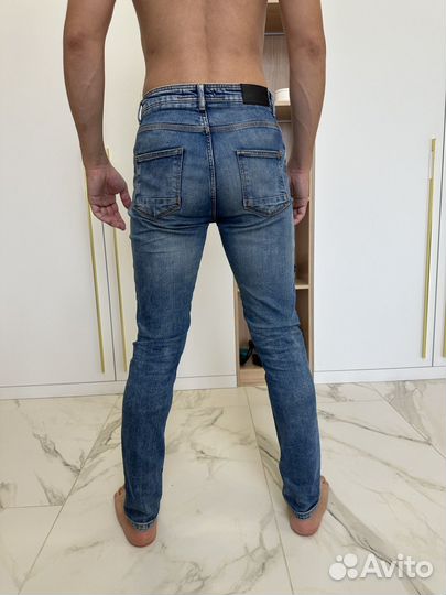 Джинсы zara мужские