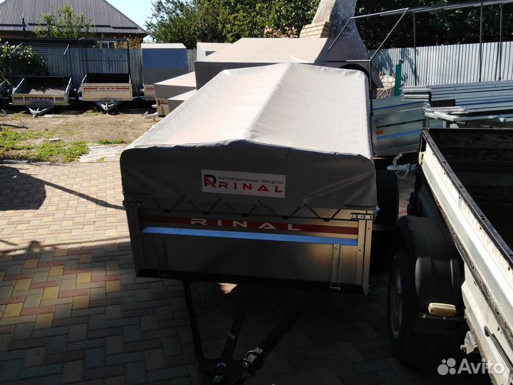 Автоприцеп риналь (новинка) с птс