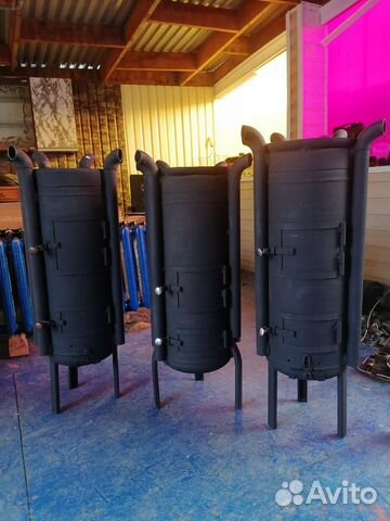 Отопительная печь для гаража и дачи