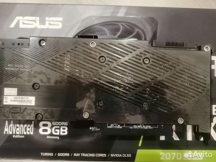 Видеокарта RTX 2070 super Asus