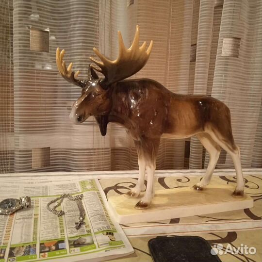 Лось фарфор фигура Германия