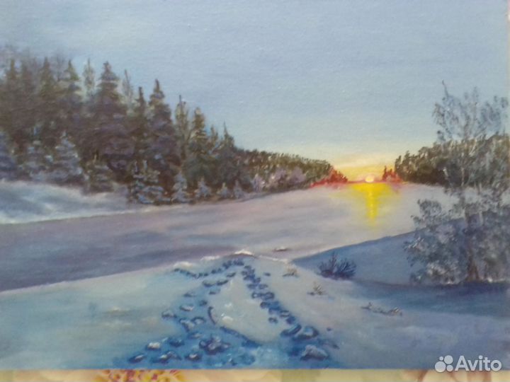 Живопись маслом на холсте