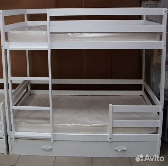 Двухъярусная подростковая/детская кровать 180х90