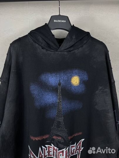 Balenciaga Paris moon худи