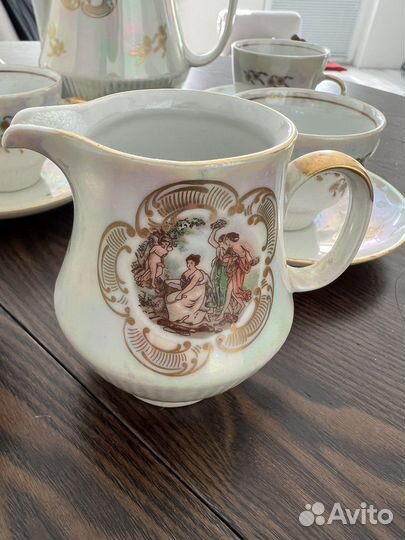 Кофейный сервиз Мадонна Кольдиц ГДР
