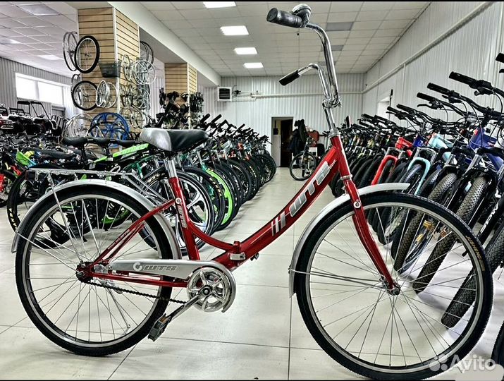 Велосипед дорожный, складной