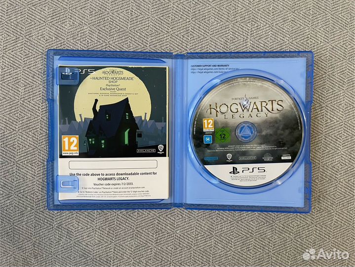 Hogwarts legacy PS5 (диск)