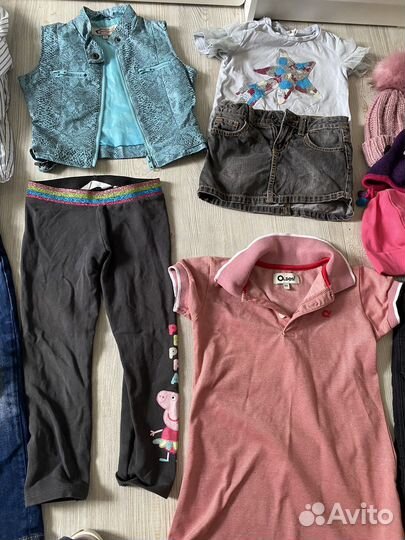 Вещи пакетом на девочку 104-110