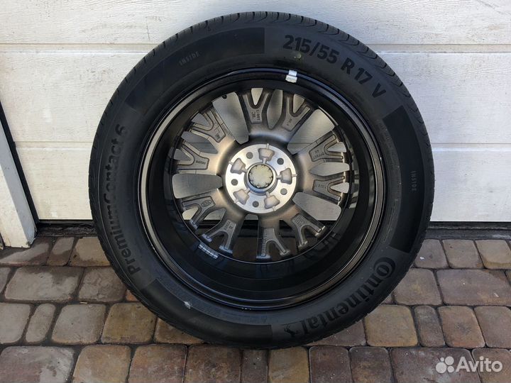 Новая запаска на Kia k5 215/55 R17 5/114,3