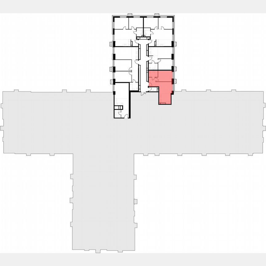 1-к. апартаменты, 40,5 м², 11/30 эт.