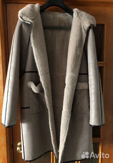 Дубленка женская зимняя